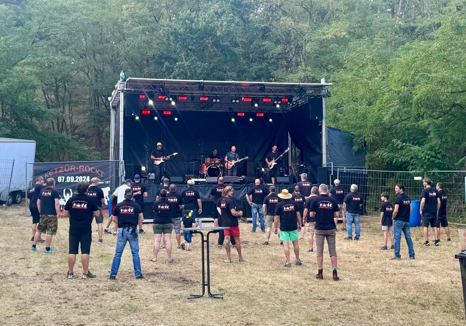 Festival Bühne am Abend